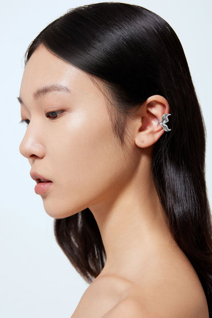 Whale Tail Ear Cuff