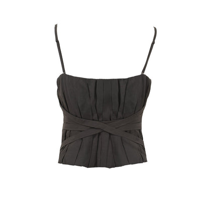 Elf Halter Top Black