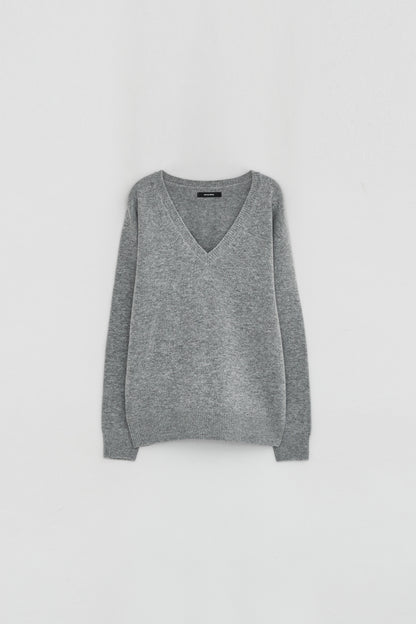 V NECK CASHMERE KNIT