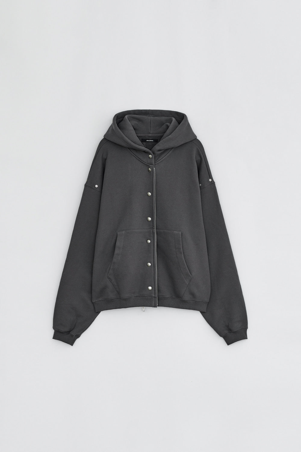 HARDWARE EMBELLISHED HOODIE