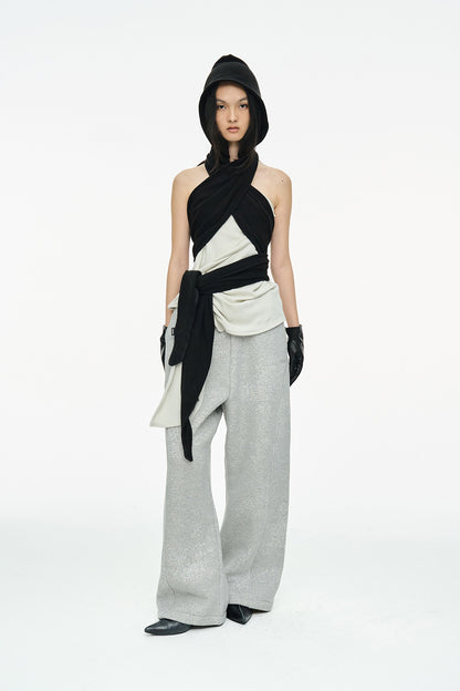 SNOW WIDE PANTS / GRAY