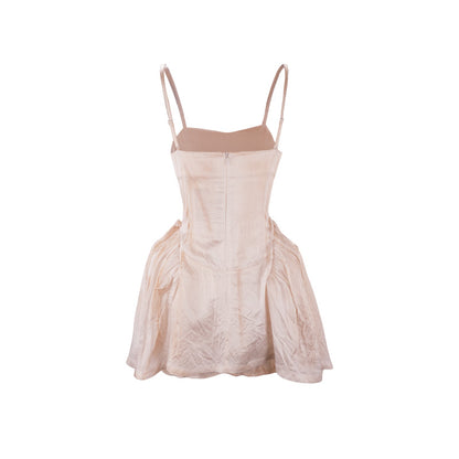 Ximu Ballet Skirt - Washed Dyed Tea