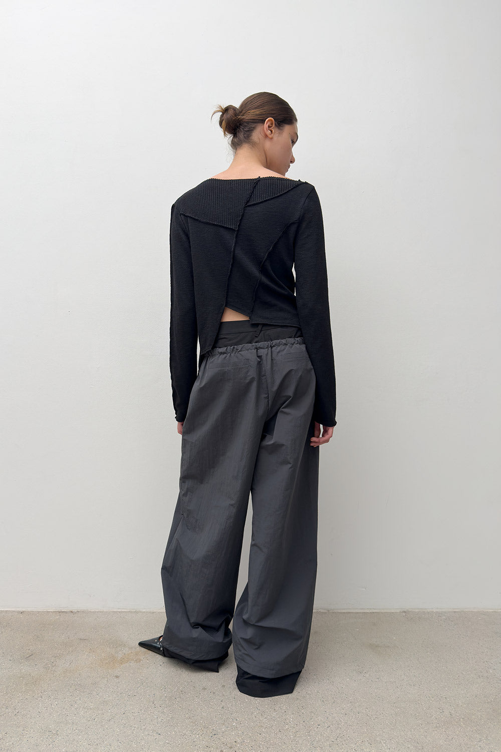 LAYERED STRAP TROUSERS