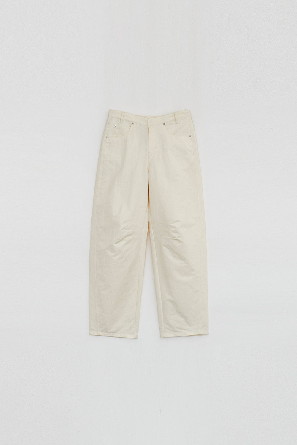 CURVED STURDY TROUSERS
