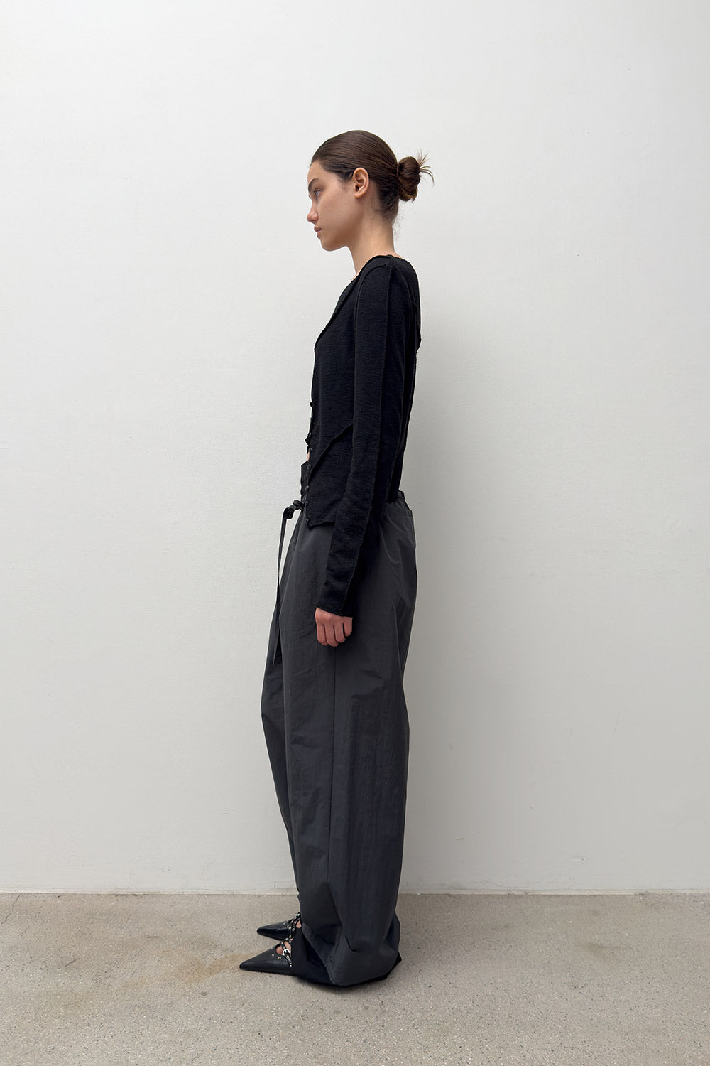 LAYERED STRAP TROUSERS