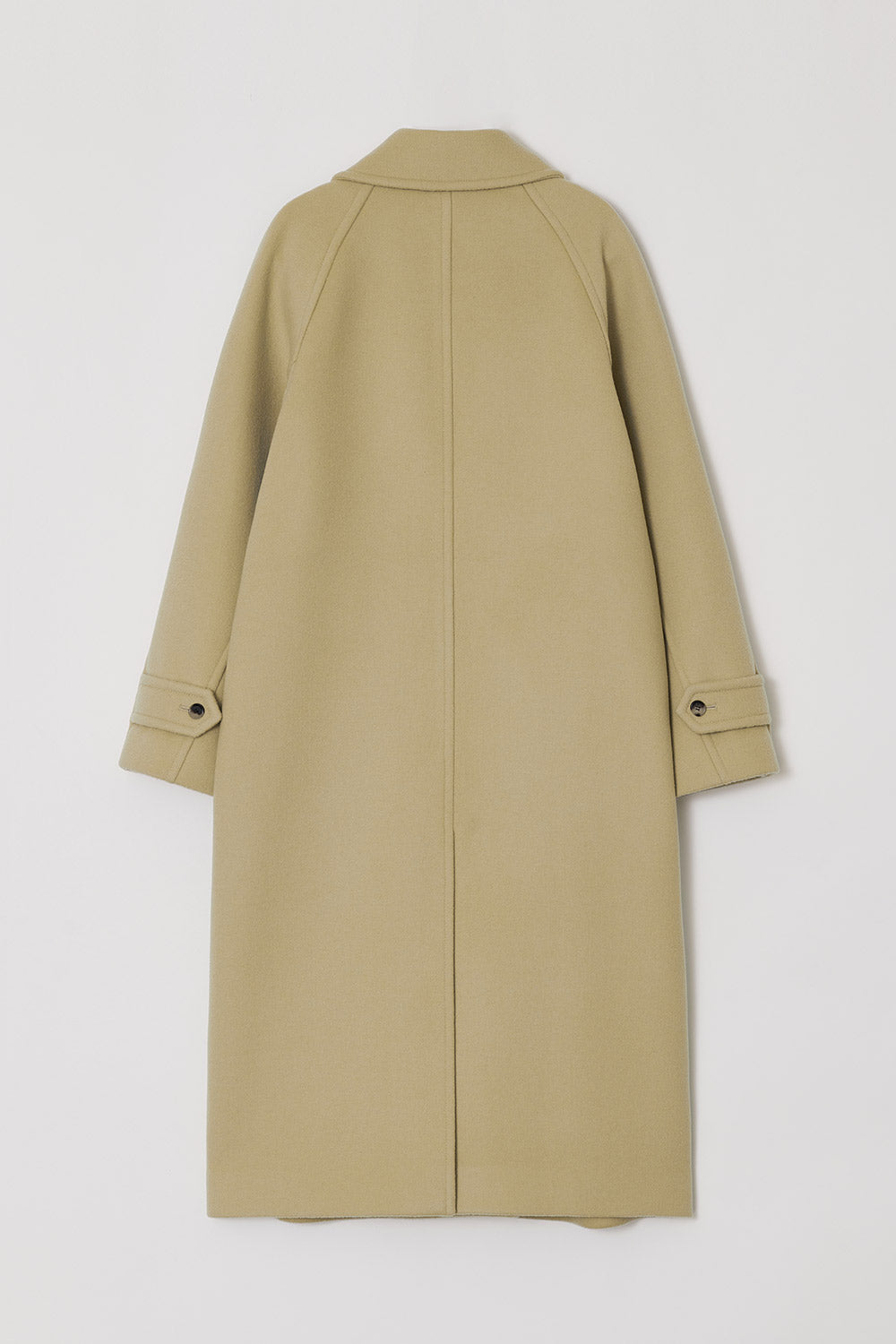 RELAXED BALMACAAN COAT CREAM