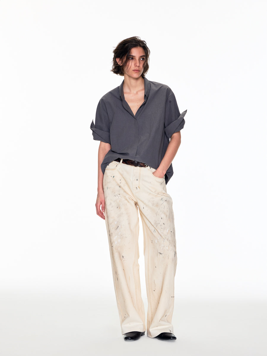 BEIGE DIRTY PANTS