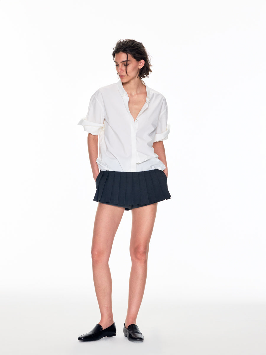 002RELAX CRAFTED ROLL UP SHIRT