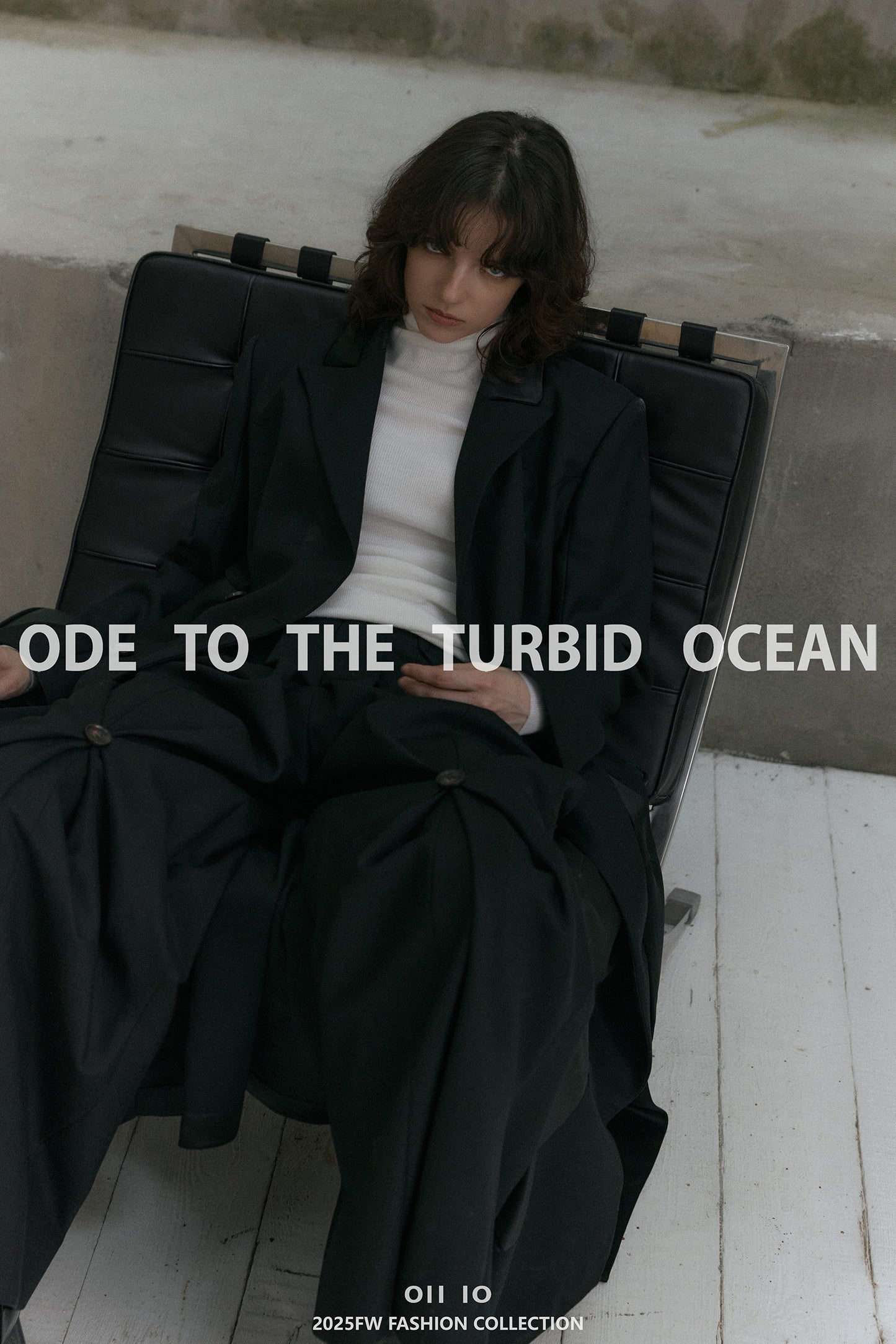 ODE TO THE TURBID OCEAN Extra Long Waist Cinched Blazer Coat, Padded Shoulder Long Coat for Tall Women