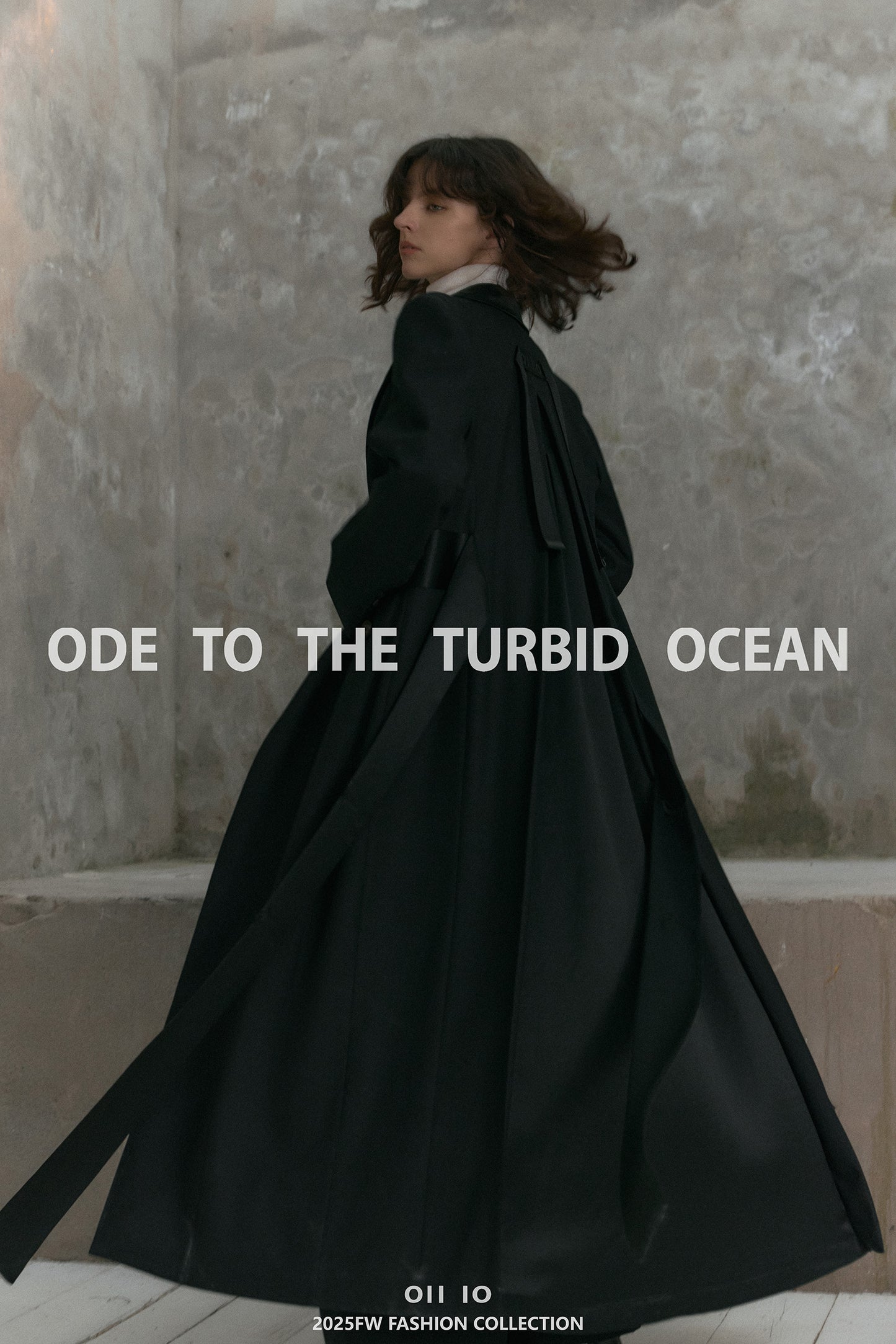 ODE TO THE TURBID OCEAN Extra Long Waist Cinched Blazer Coat, Padded Shoulder Long Coat for Tall Women