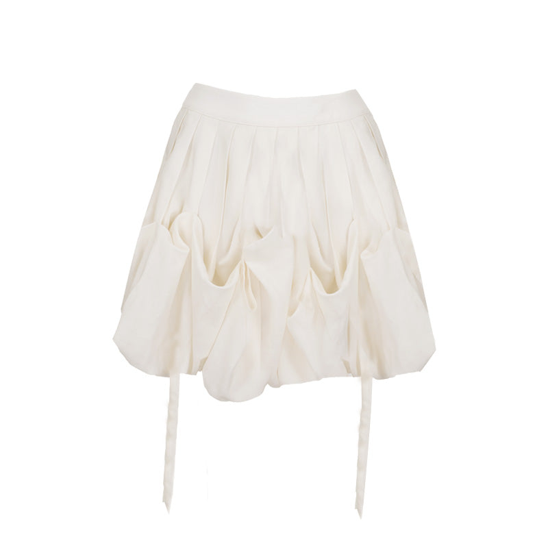 Elf Mini Skirt White