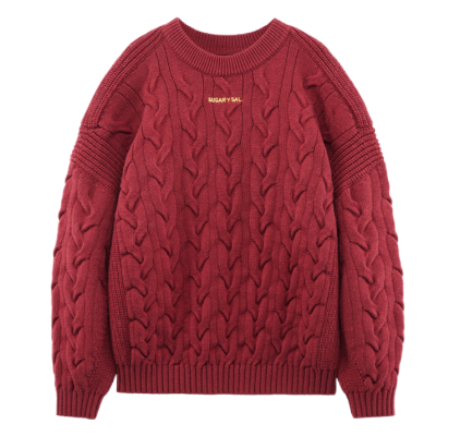 Knitted Cable Sweater