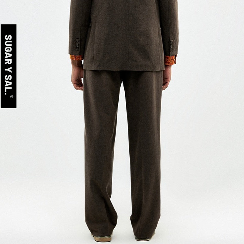 Classic Mid-Length Suit Pants