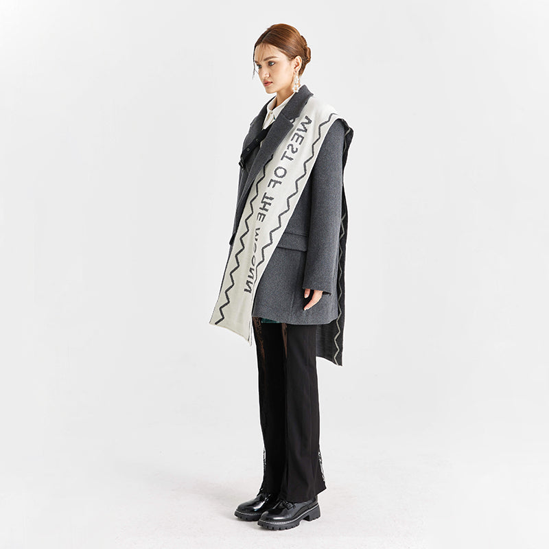 Scarf Wrap Coat