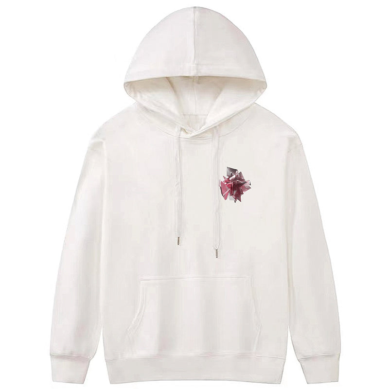 Le Trio Terre Pink Silk Hoodie/T-shirt