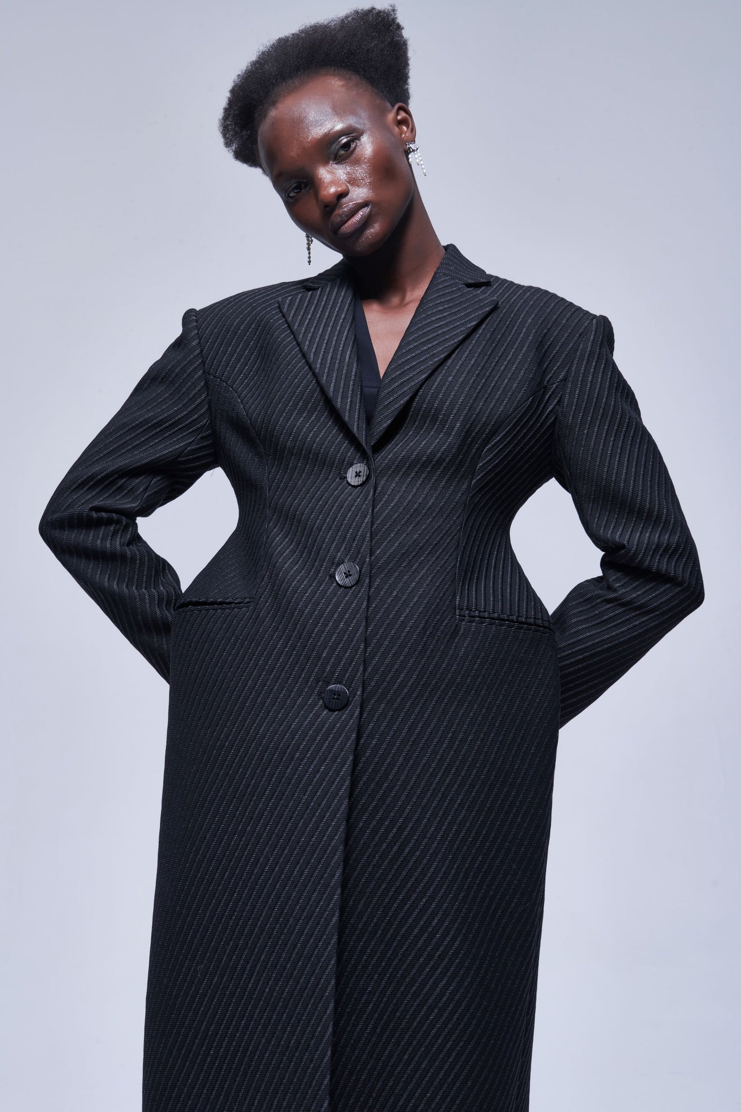 Mid-Length Suit Coat