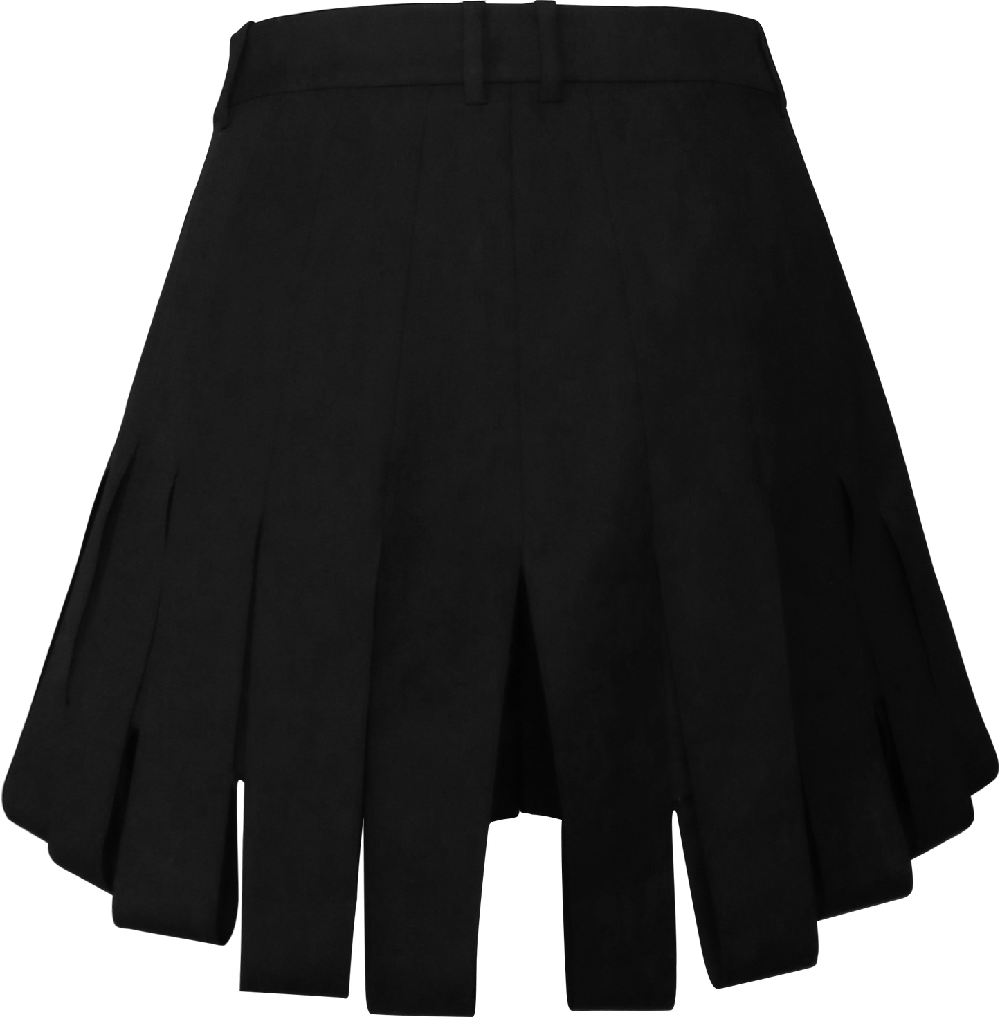 Irregular Split Short Skirt Pants
