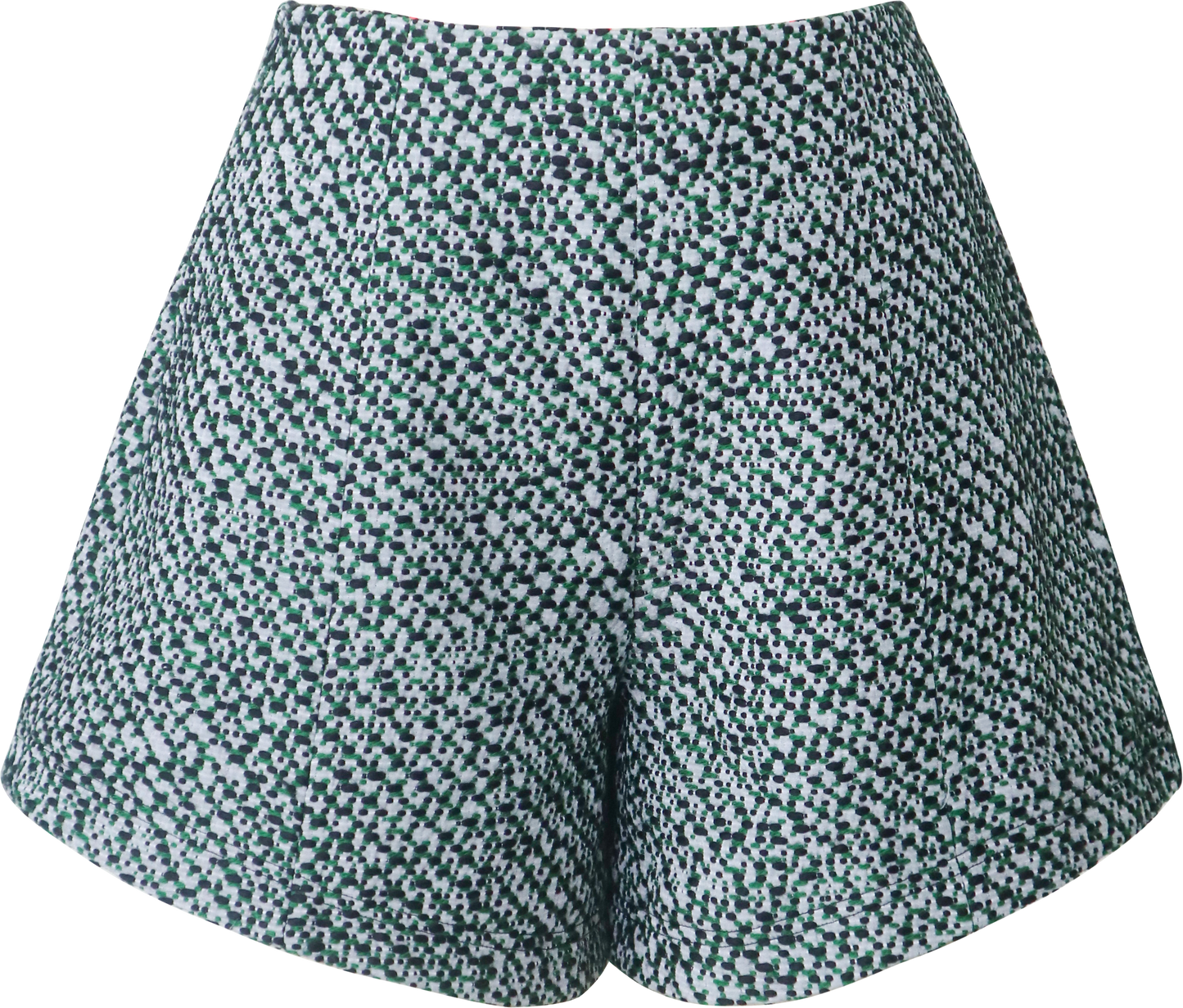 Green Woven Shorts