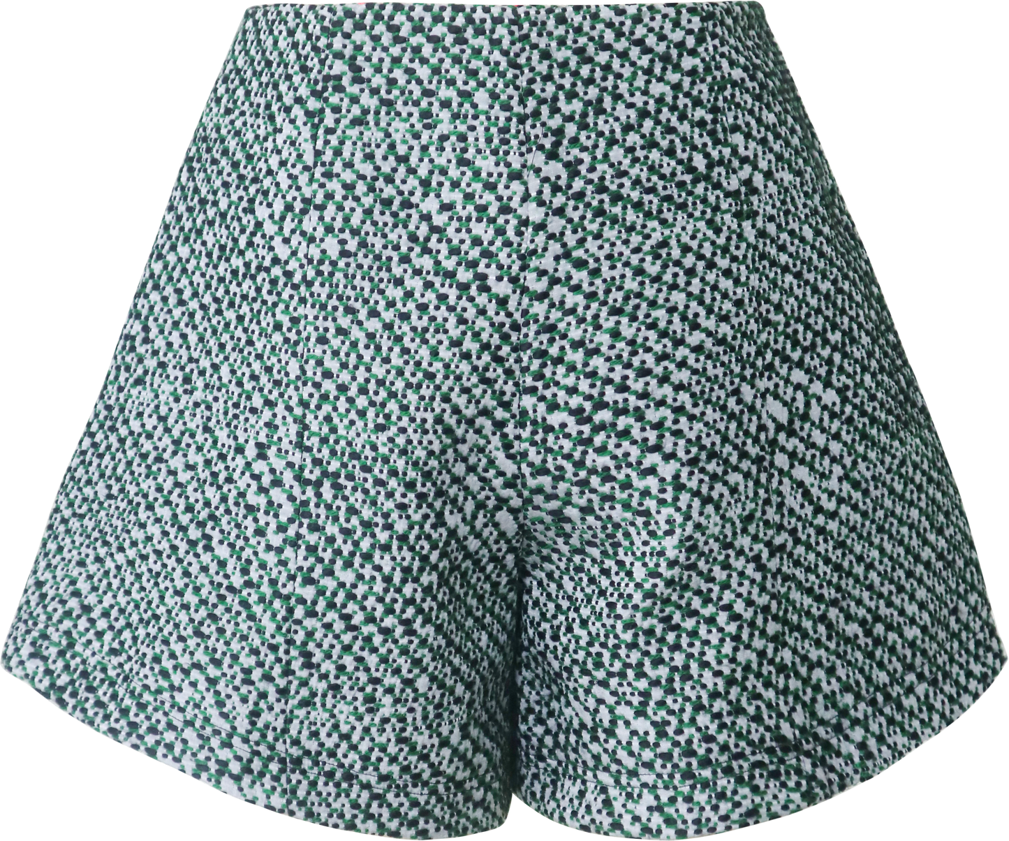 Green Woven Shorts