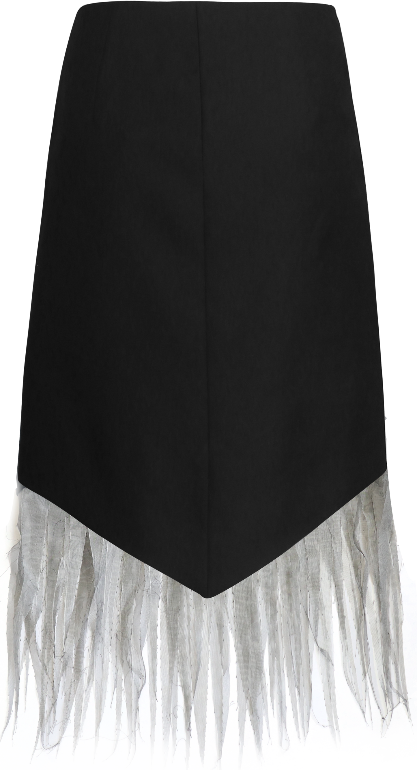 Black Tassel Design Skirt