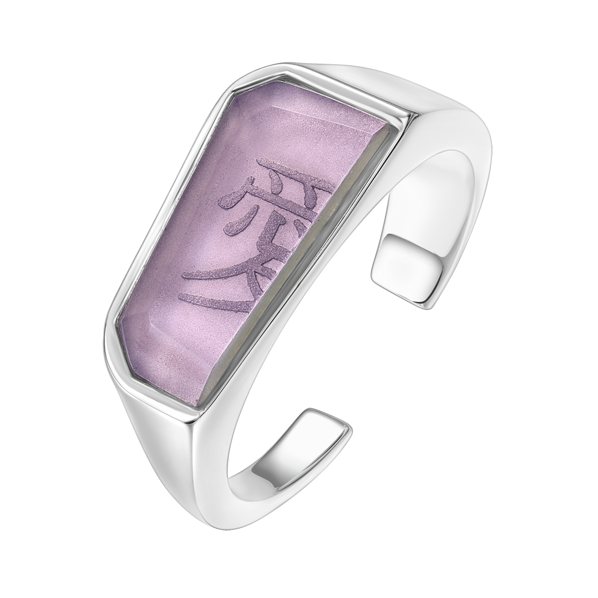 LO VE - Cutted Signet Ring