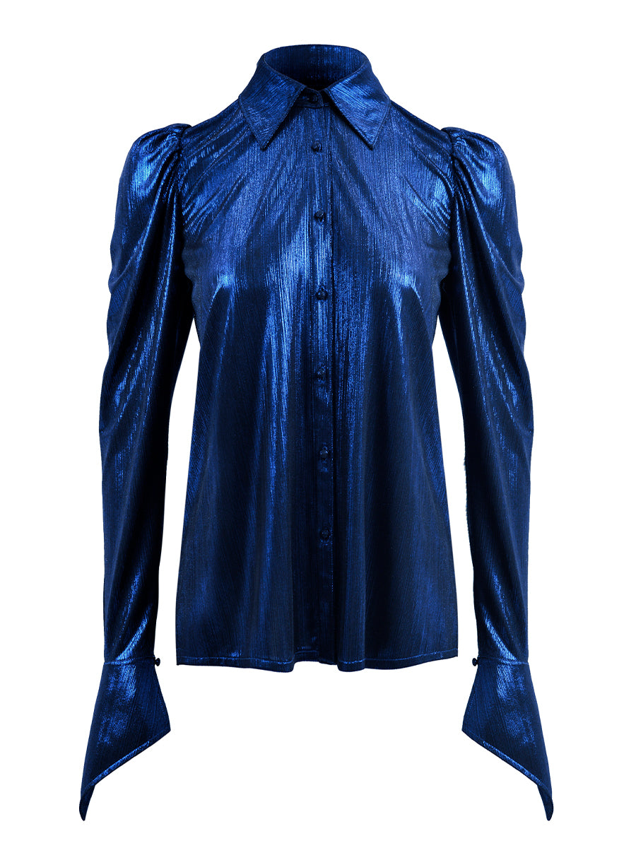 LIGHTNING BLUE SLIM SHIRT